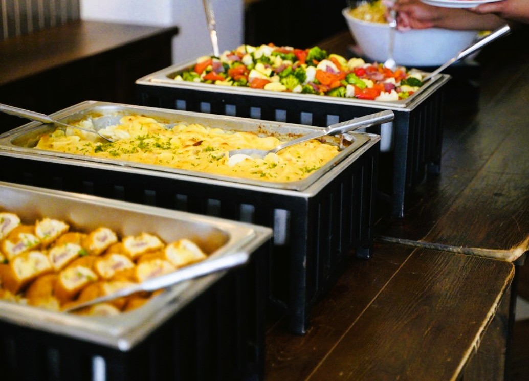 Premium event catering spread