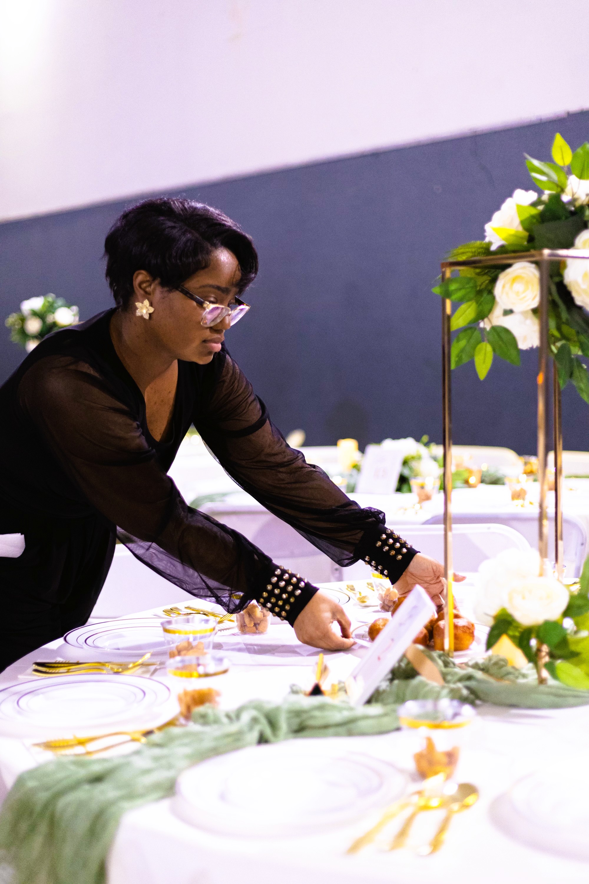 Decor styling for celebration