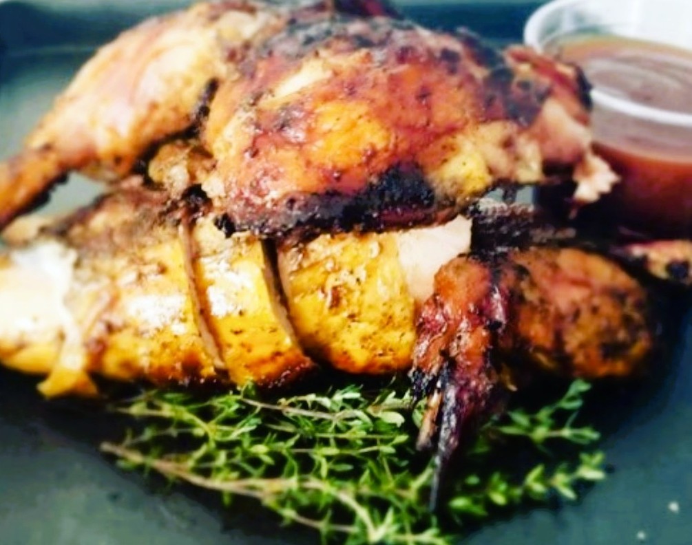 Caribbean catering dish